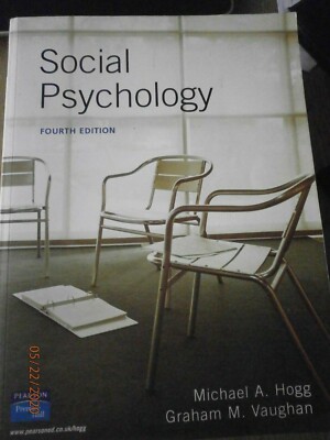 Social Psychology by Michael A. Hogg, Graham Vaughan (Paperback, 2004)