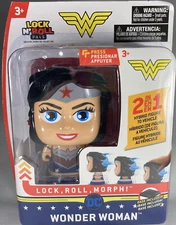 Wonder Woman DC Lock N’Roll Morph 2 In 1 Hybrid to Vehicle Base Collector Comics