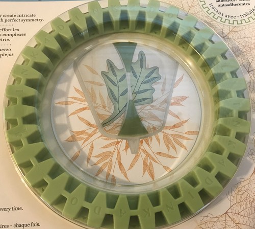 (2) Inkadinkado Stamping Gears Oval & Circle NEW - Picture 3 of 3