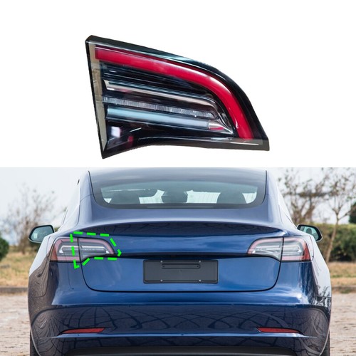 Left Inner Tail Light Rear Bumper Signal Lamp LED For Tesla Model 3 2017-2020 - Picture 7 of 7