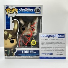 Tom Hiddleston “Avengers” AUTOGRAPH - Loki 985 Signed Funko Pop ACOA