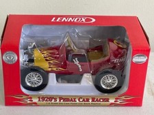 RARE Crown Premiums Lennox 1920's Pedal Car, Red, 1/6, NIB