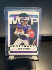 2022 Panini Contenders - MVP Contenders Emerald #MVP-JJE Justin Jefferson