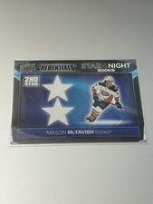 2021-22 Credentials #2SR-4 Mason McTavish Star of the Night: Second Star Rookies