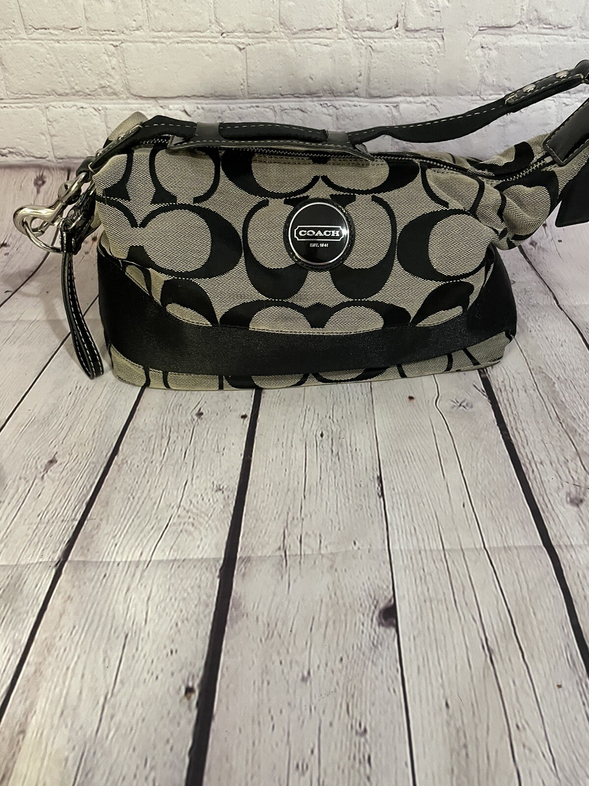 Coach Saddle Bag With Shoulder Strap Gem