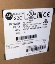  Allen Bradley 22C-D105A103 PowerFlex 400 55KW 75HP AC Drive 22CD105A103