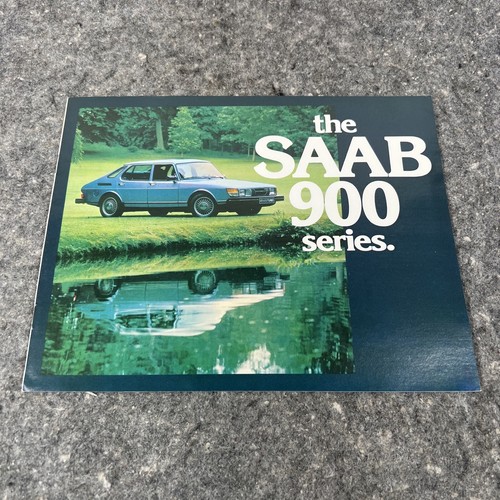Saab 900 series 1979 Automobile Dealer Car Sales Brochure