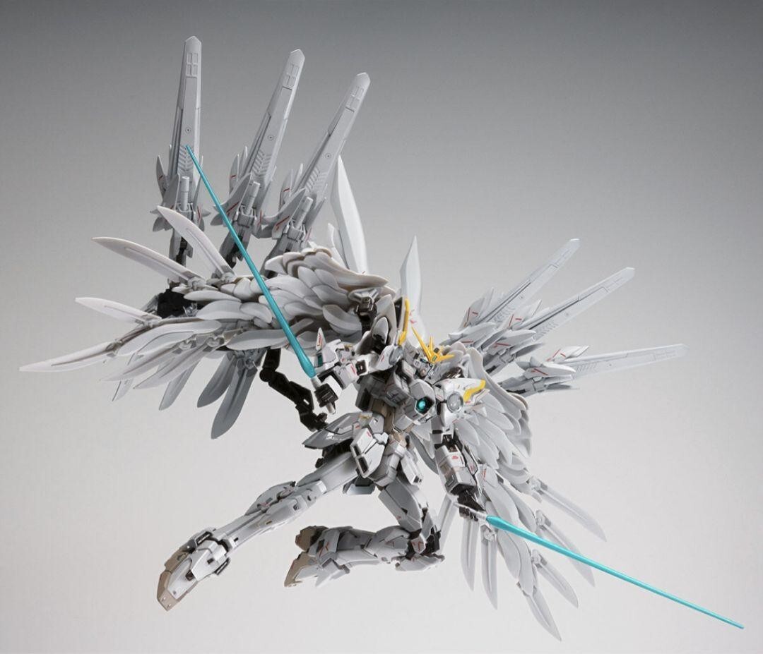 Wing Gundam Zero Snow White Prelude Fix Figuration Metal