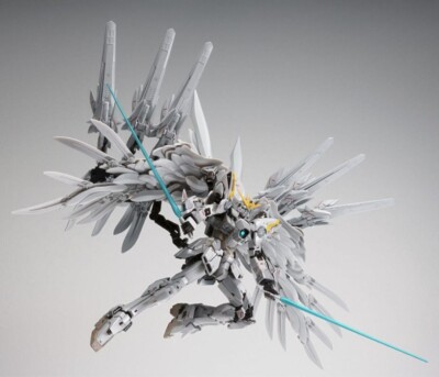 ロボット WING GUNDAM  WHITE PRELUDE REISSUE Wing Gundam Zero Snow White Prelude Fix Figuration Metal Composite