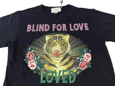 Gucci Blind For Love / Tiger / UFO / Sequins / T-shirt / Top