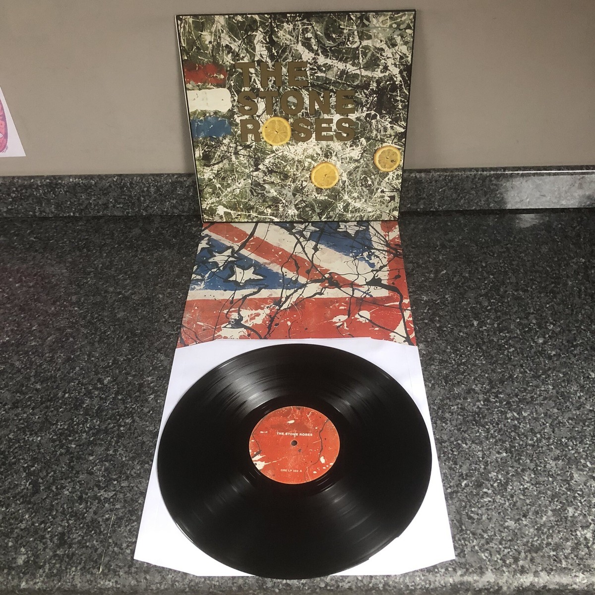 THE STONE ROSES LP 1st レコード STONE ROSES, THE (ストーン・ローゼズ) - S.T. < 1st Album
