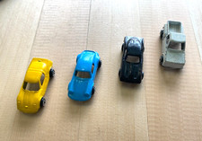 Vintage Old TOOTSIETOY Car Models Toy Die Cast SET OF FOUR Made In USA
