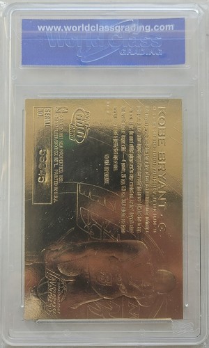 Kobe Bryant 1996-97 Fleer 23KT Gold Rookie Purple Signature Limited Edition WCG - Picture 2 of 2