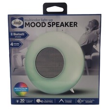 Sealy Mood Speaker Multicolor Light-Up Bluetooth Wireless With Stand Sealed