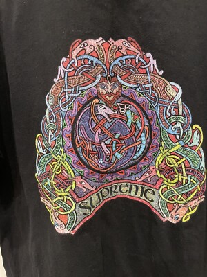 Supreme Celtic Knot T-shirt Black Made In USA Medium | eBay