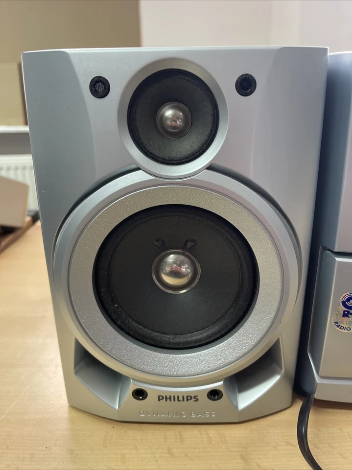 PHILIPS MC148/22 HiFi Anlage Kompaktanlage CD CD-RW MP3/WMA-CD Kassette Tuner - Bild 3 von 4