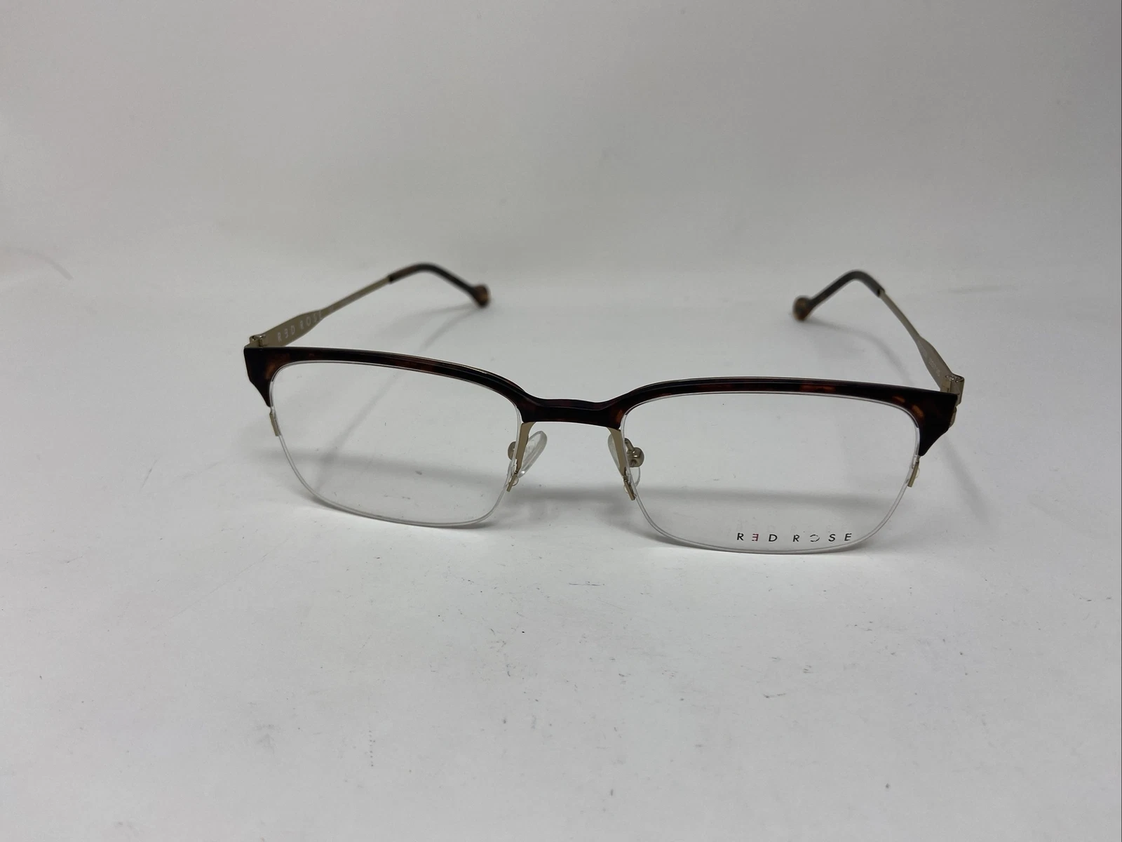 RED ROSE EYEWEAR PRATO 6250 53 17 145 MATTE TORTOISE GOLD EYEGLASSES AM08