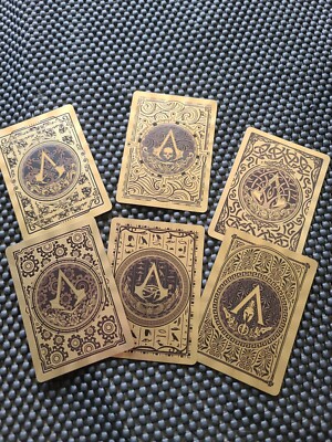 Boîte De Cartes Médailles Assassin's Creed 15e Anniversaire - Ubisoft Promo Rare