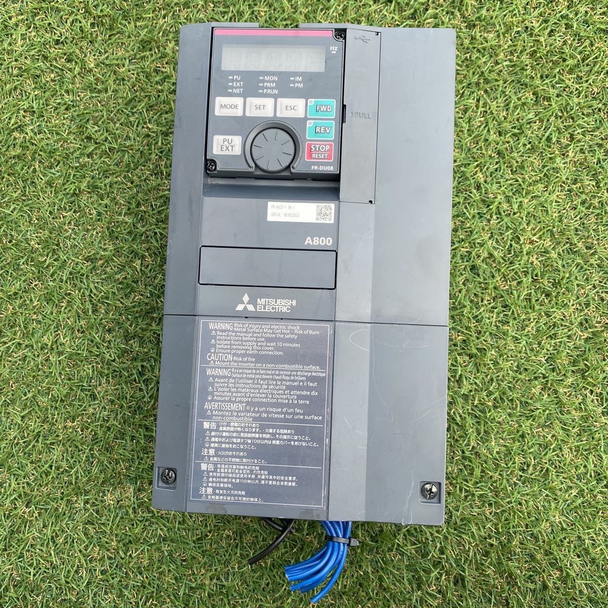 三菱電機 インバータ FR-A820-1.5K 2台　新品未使用 三菱 三菱電機 インバータ FR-A820-15K-1 : Nozaki Web Store