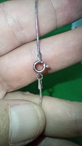 Ciondolo in argento sterling con turchese - Foto 8 di 8