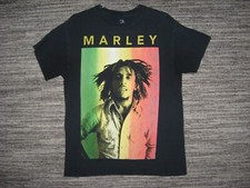Zion Bob Marley T-Shirt Mens Medium 2003 Reggae Y2K Jamaica Colors