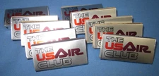 a Pack of 10 Matchboxes ~ Wood Stick Matches ~ The USAir Club
