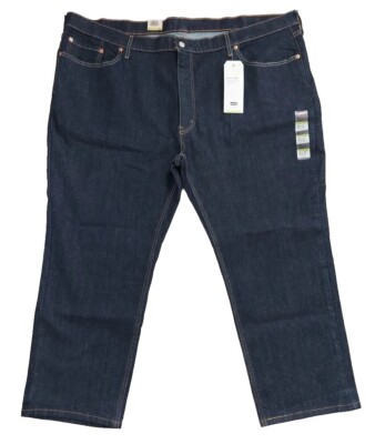 Levi's Flex 541 Men's Bottoms B&T Athletic Taper Stretch Blue Jeans Size 50 NWT
