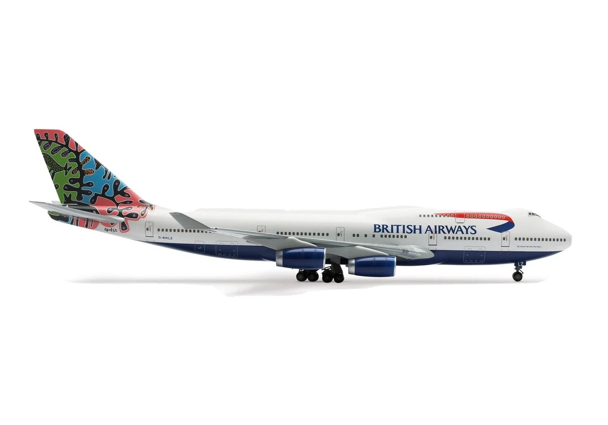 Herpa Boeing 747 Diecast Aircraft & Spacecraft 1:200 Scale for