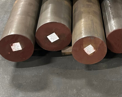 9'' Diameter X 1/2'' Length 1018 Carbon Steel Turned Bar, Saw Cut Length +1/8''