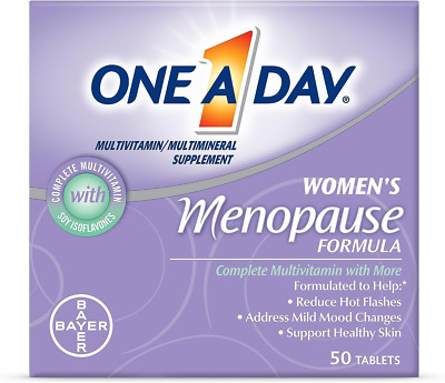 ONE a DAY Women's Menopause Multivitamin with Vitamin A, Vitamin C, Vitamin D, V