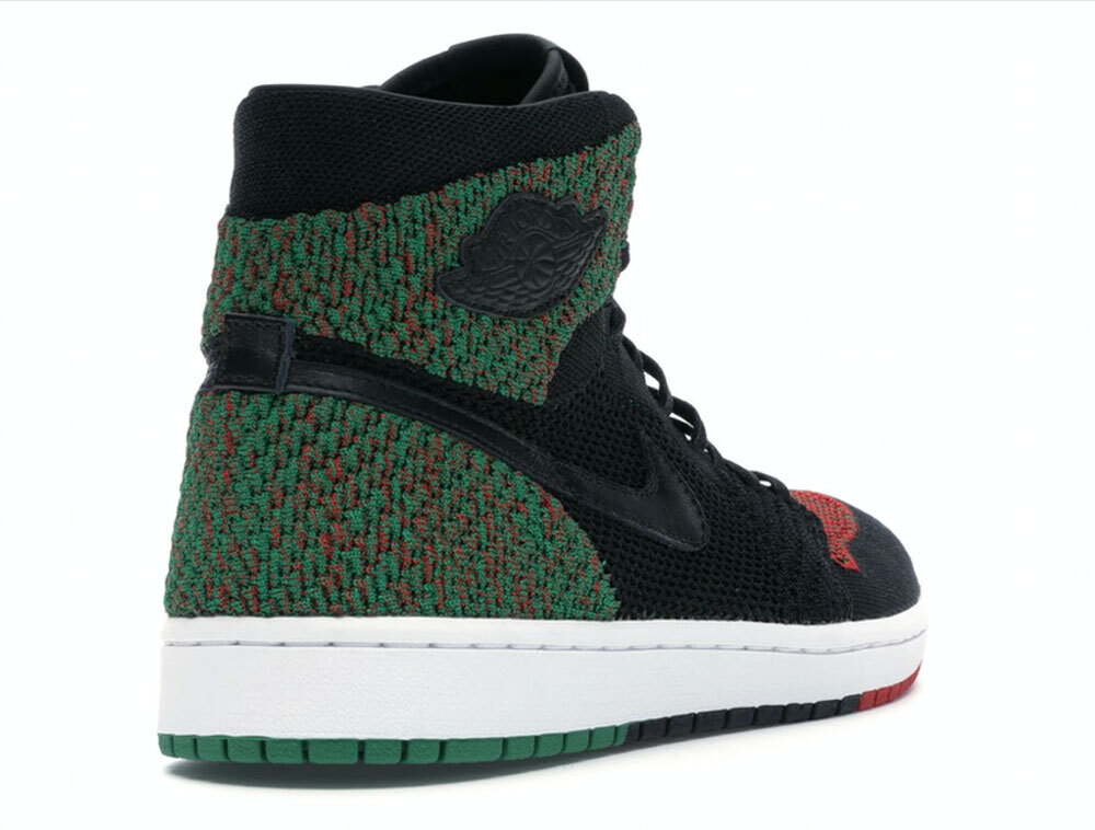スニーカー Nike Air Jordan 1 Retro High Flyknit Black History Month NIKE Men's Black Air Jordan 1 Retro Flyknit Black History