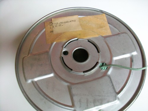 SPOCINA 500" VERDE CONDUTTORE SOLIDO 22 AWG FILO DI AGGANCIO NOS  - Foto 3 di 4