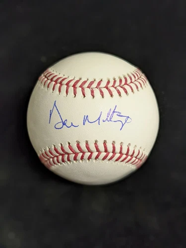 Don Mattingly Signed Baseball Autographed MLB Rawlings JSA COA