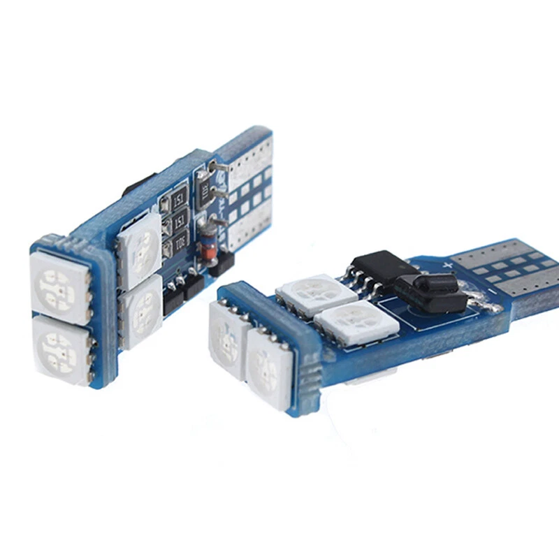 Faro piloto estacionamiento luz T10 bombillas LED T10 para Suzuki GSXR 600 y 750 RGB 2011-2020 Foto 4 de 4