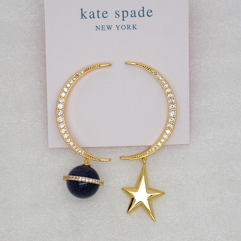 Kate spade star cheap and moon earrings
