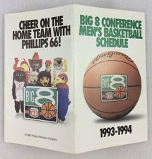 CBK Big 8 Conference 1993-94 Men’s Basketball Schedule-Phillips 66
