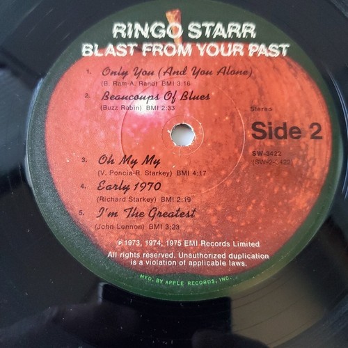 TWO Ringo Starr Goodnight Vienna SW-3417 & Blast from Your Past SW-3422 - Picture 12 of 20