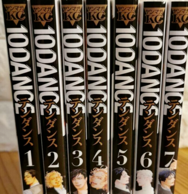 USED 10 DANCE Vol. 1-7 Comics Set Japanese Ver. manga Books From