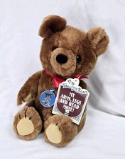 Vintage Dakin Theodore Bear 9" Arms Legs And Head Move