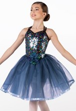 New Weissmans Ghost Tap Ballet Lyrical Jazz Dance Costume 14510 Navy SC, IC, XLC