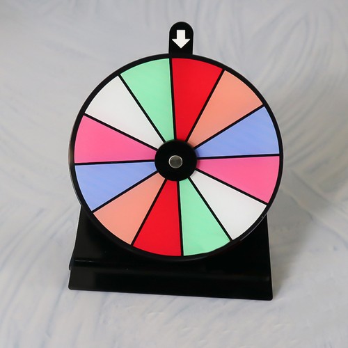Spin the Wheel Non-slip Wheel of Fortune Game Spinner with Stand - Picture 11 of 11