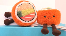 Jellycat Amuseables Codhi Californian Roll 🖤Ship Worldwide🖤UK Stocks🖤 **NEW**