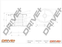 Dr!Ve+ DP1110.13.0034 Kraftstofffilter Kraftstoffilter