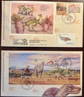 Australia #1342-49 Dinosaurs first day cover