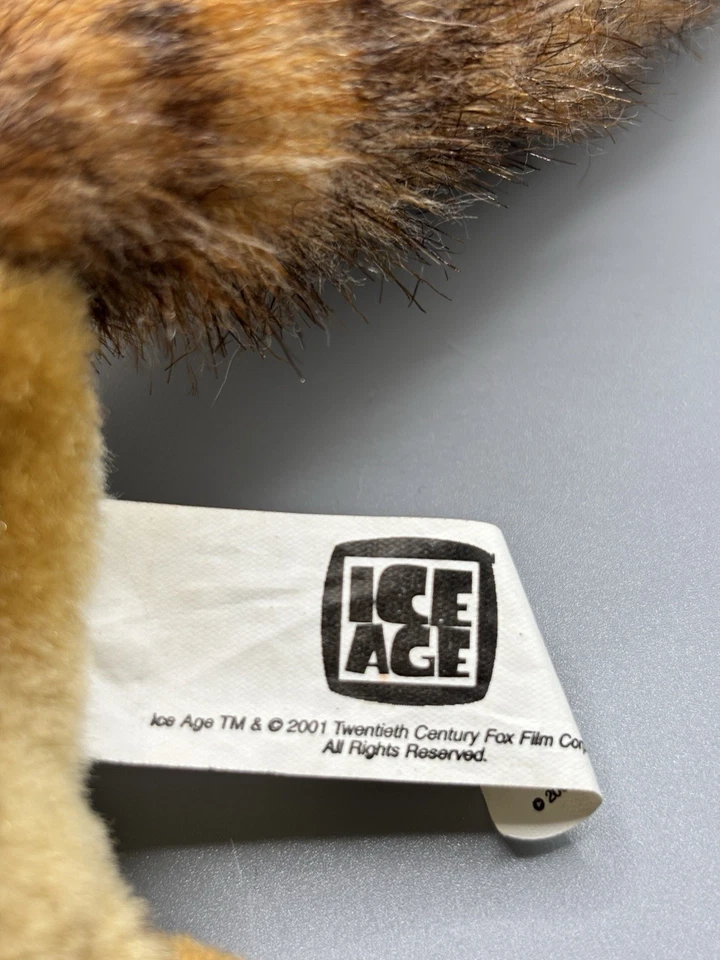 Scrat ICE AGE Plüschtier Eichhörnchen ca. 20 cm aus dem Jahr 2001 Scrat - Bild 4 von 4
