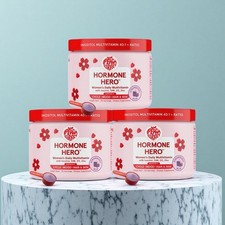 3PCS Peach Perfect Inositol Powder Multivitamin Strawberry Acai Flavor 30 SVG