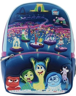 NWT Loungefly Disney Pixar Inside Out Moments Loungefly Mini Backpack