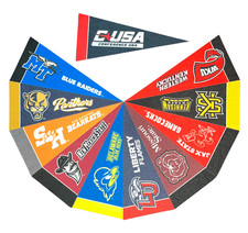 CUSA Conference USA Mini Pennant Set (League Set) All 10 Teams New for 2026