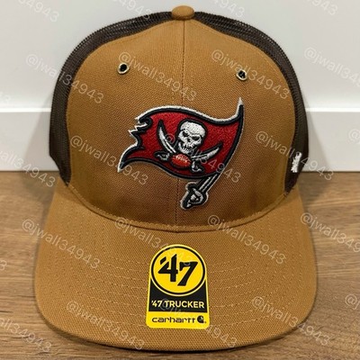 Tampa Bay Buccaneers Carhartt x '47 Trucker Adjustable Snapback
