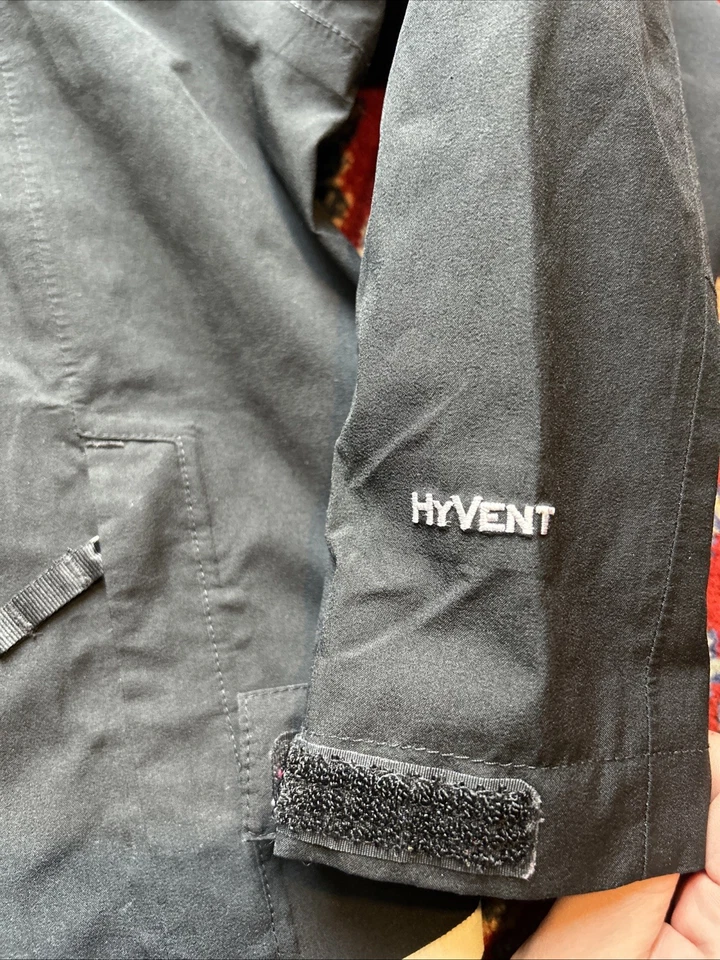 Abrigo Chaqueta Exterior The North Face Soft Shell Niños Pequeño 7/8 Negro Cremallera Completa Juvenil Foto 3 de 4